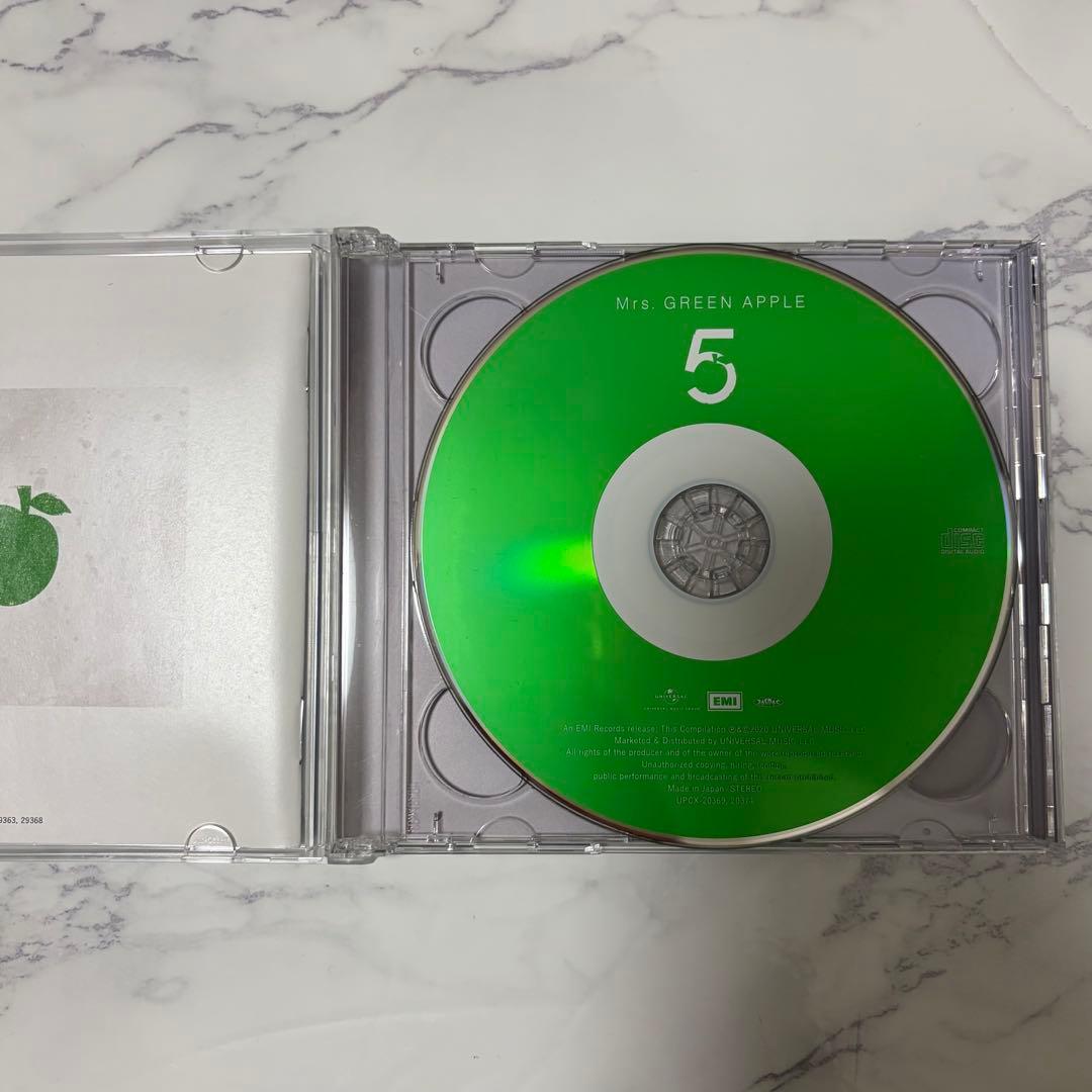 Mrs. GREEN APPLE 5 COMPLETE BOX ※DVDなし❌