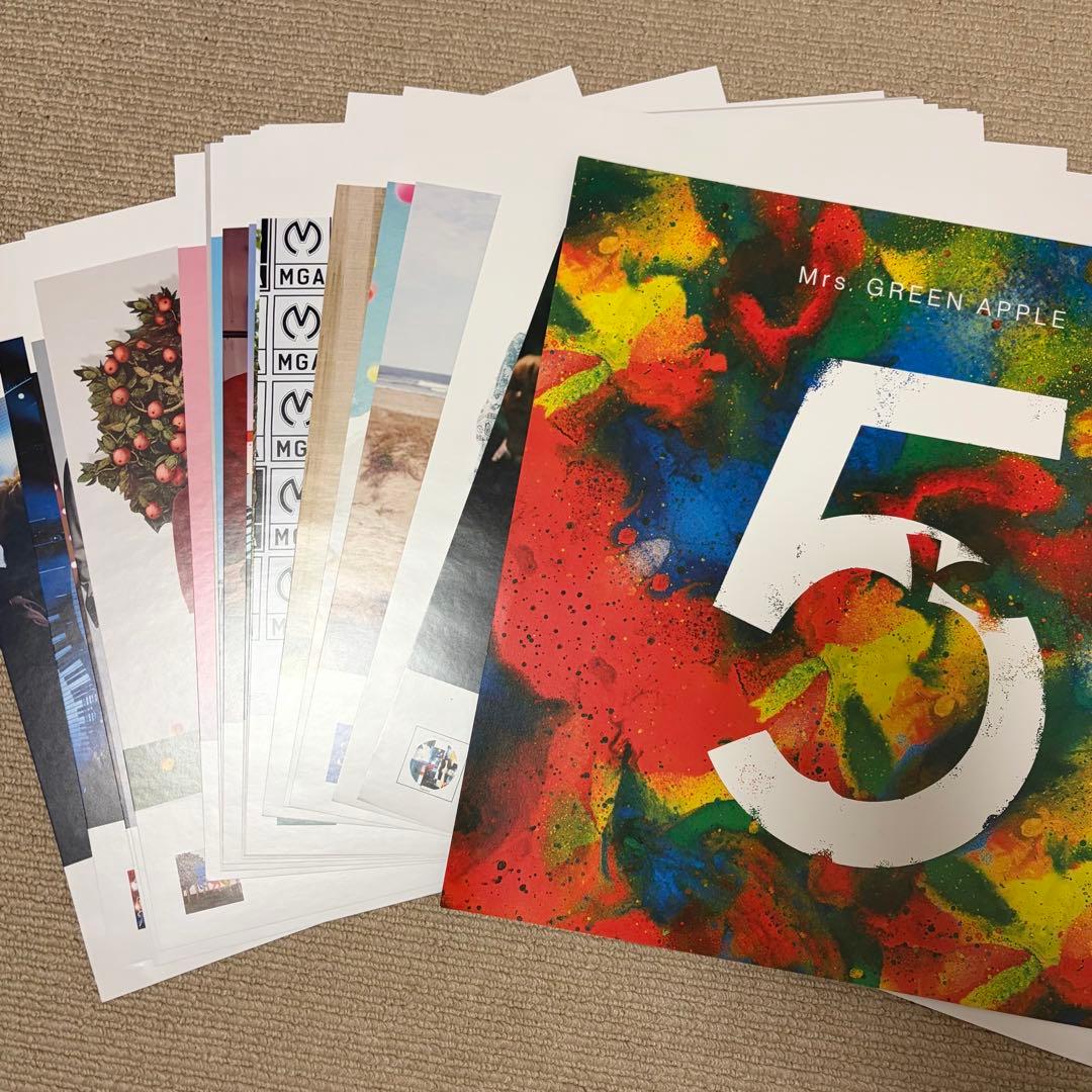 Mrs. GREEN APPLE 5 COMPLETE BOX ※DVDなし❌