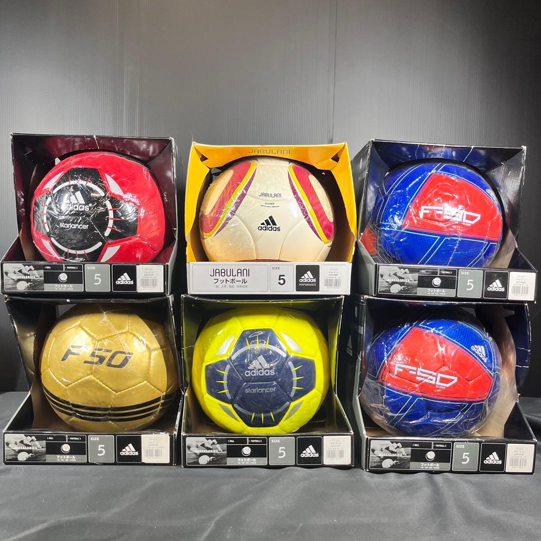 adidas サッカーボール まとめ 5号球 一般・大学・高校・中学用 保管品