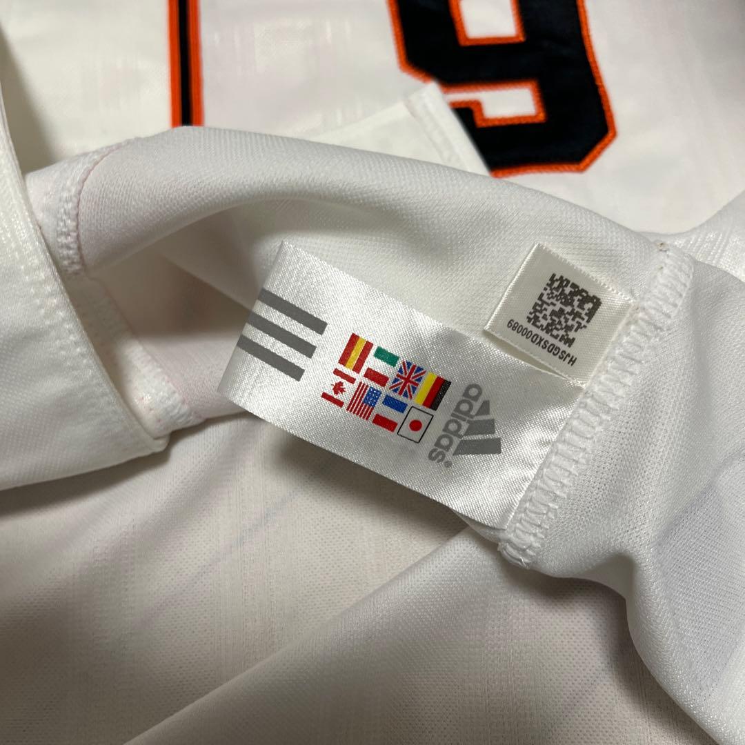 【希少品】アディダス　清水隆行　9番　読売ジャイアンツ　2006年製　Mサイズ