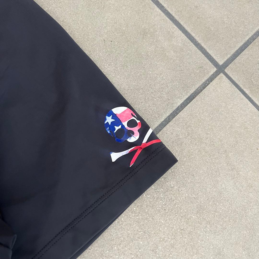 G/FORE ジーフォア　モックネック　半袖シャツ　メンズ　XL 3 ロゴ