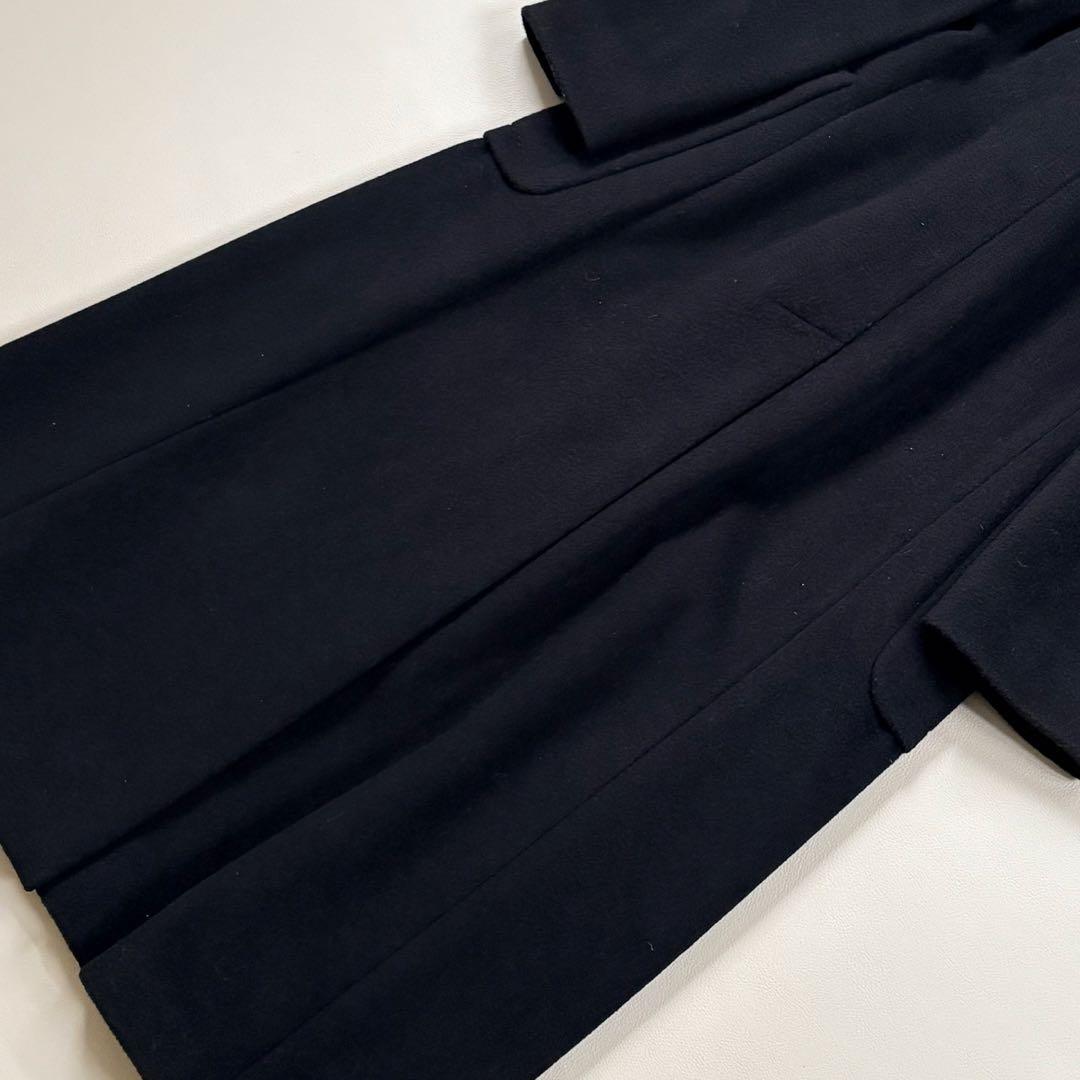 極美品✨マックスマーラ フィンランドフォックスファー ロングコート ブラック