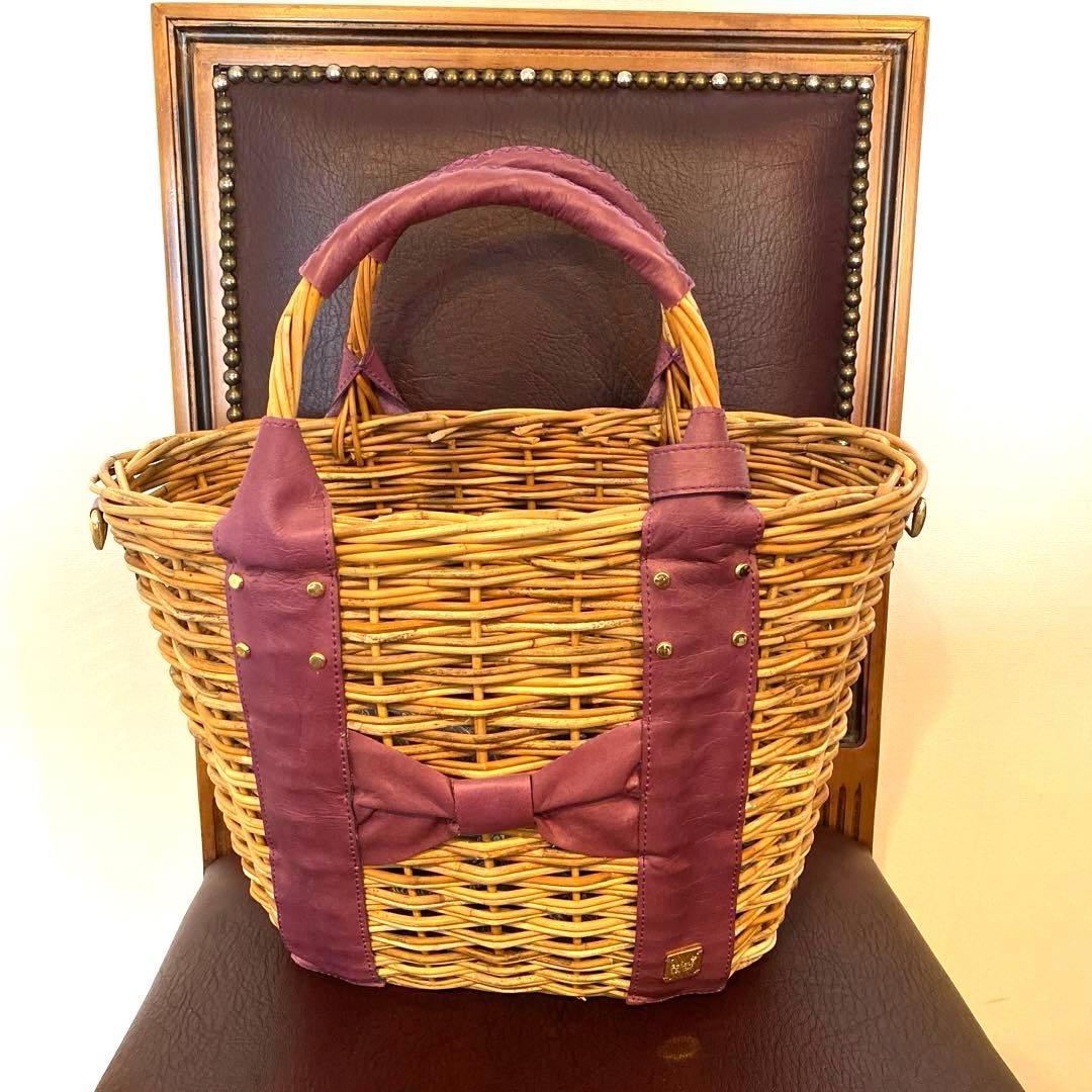 大特価♡Athena New York アシーナ ニューヨーク かごバッグ