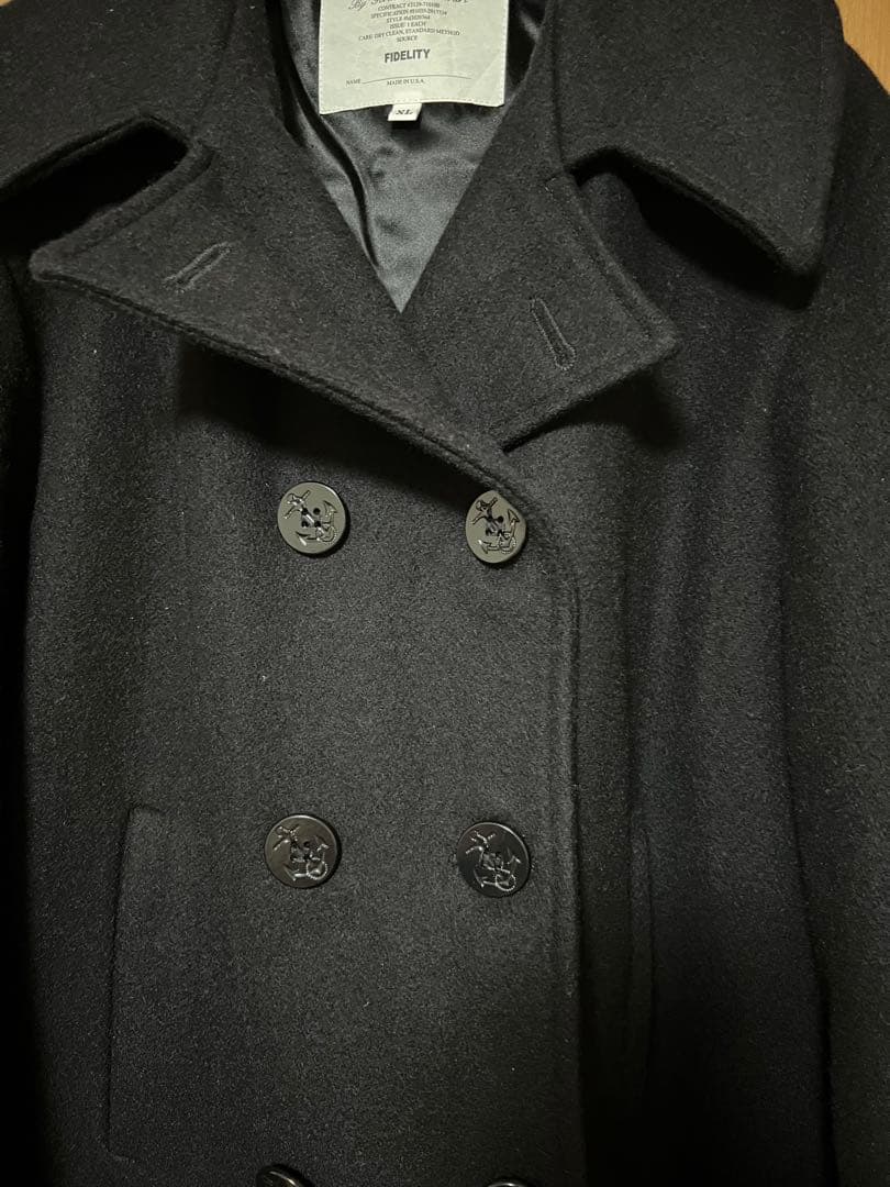 FIDELITY （フィデリティ ）ピーコート　ショート丈　XL 美品