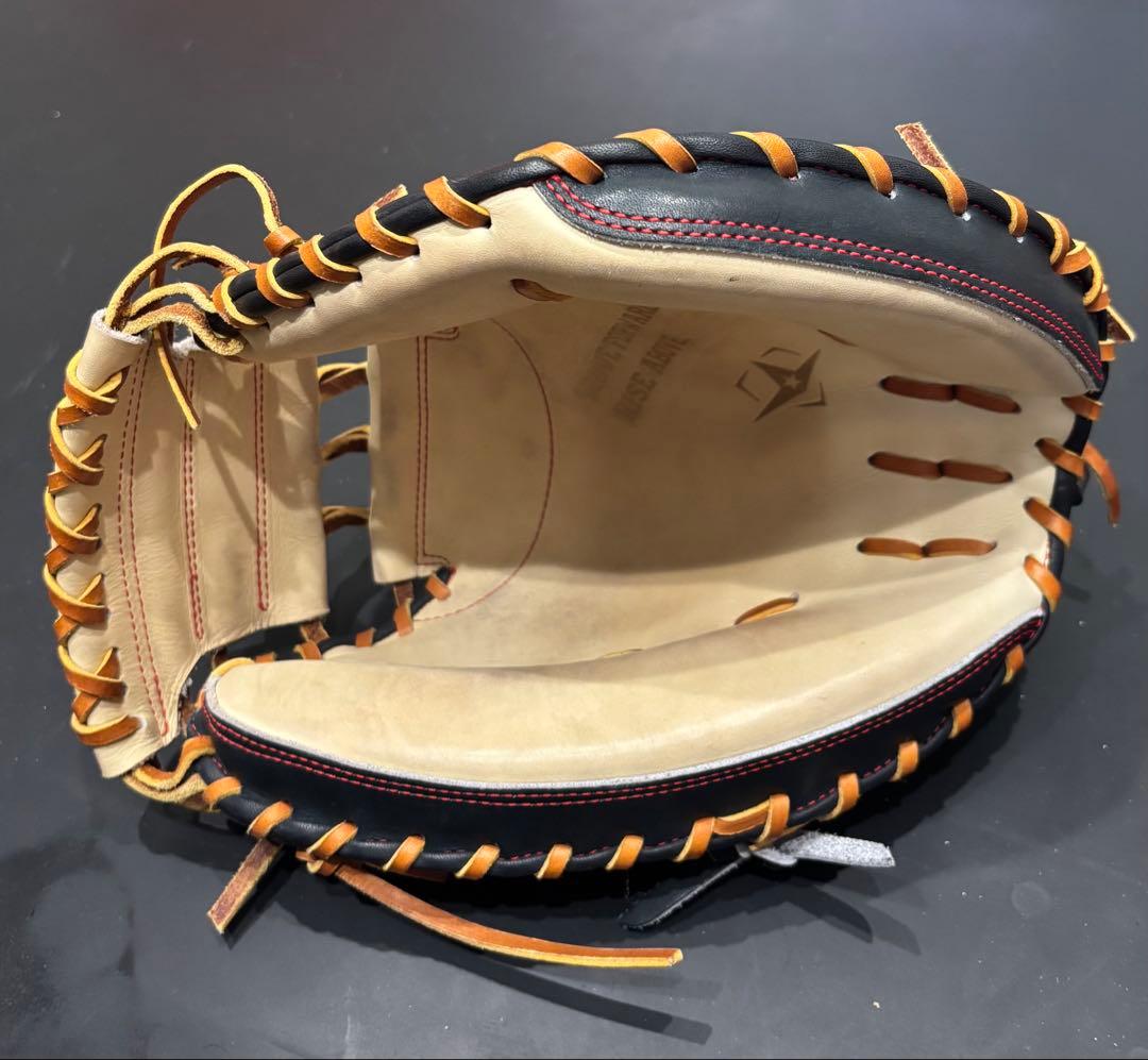 オールスターキャッチャーミット キャメル×Bブラック ASJ-20R-CAM