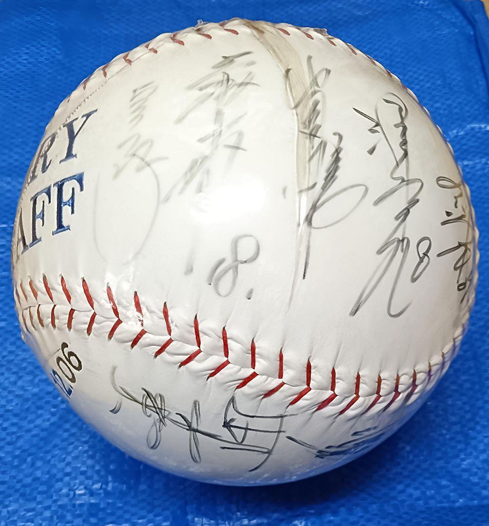 2002 MIZUNO プロ野球 寄書き 直筆サインボール