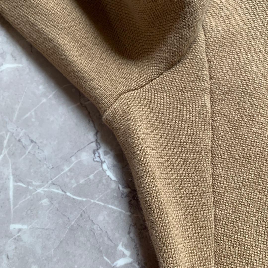 ローレンラルフローレン　レザートリムコットンブレンドブレザー　近年モデル　XS