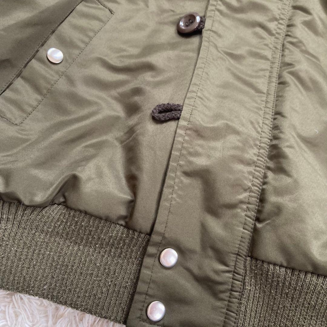 ✨00s✨N-2B flight jacket Archive y2k 短丈 緑