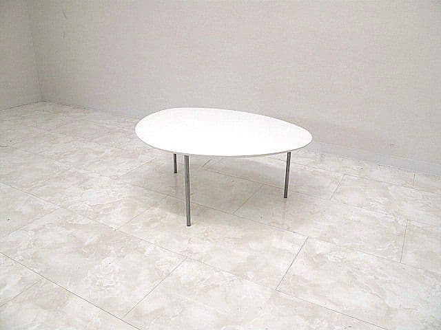 展示品 スペイン　ストュア エクリプス テーブル ホワイト センターテーブル