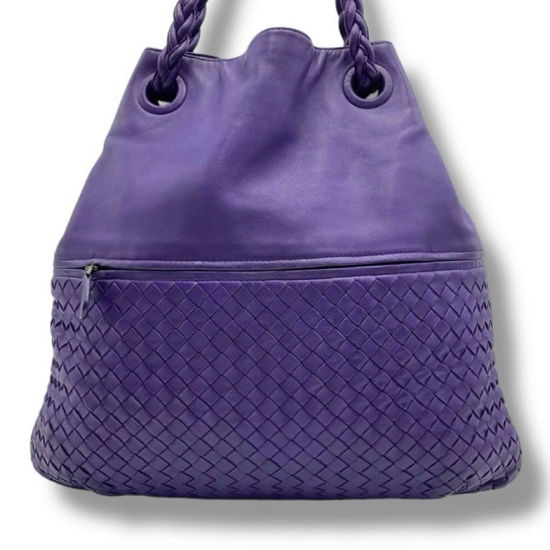 美品 ボッテガヴェネタ イントレチャート Vintage Y2K バッグ レザー