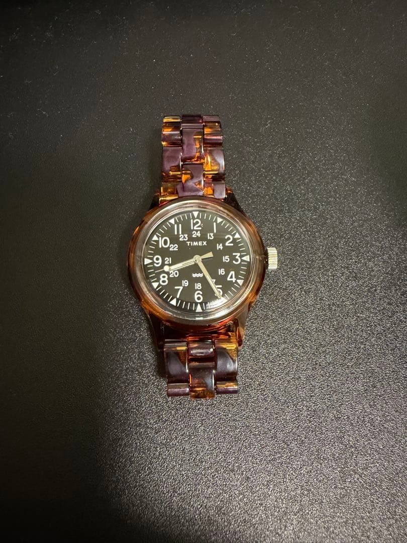 い*え様 【希少】TIMEX × BEAMS 別注 camper べっ甲 べっこ