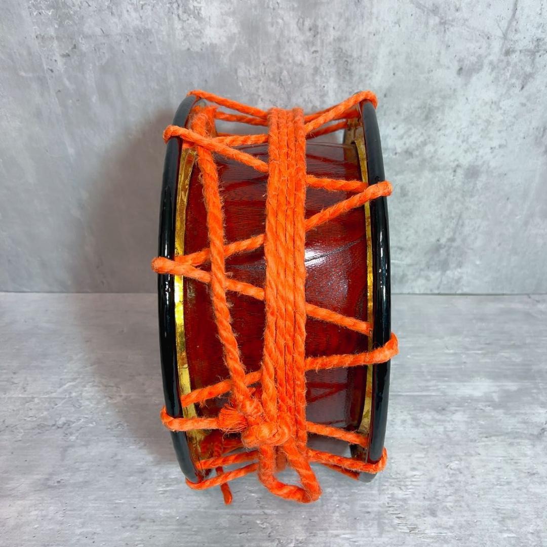 締太鼓 和太鼓 和楽器 締め太鼓 打楽器　台　打面35センチ