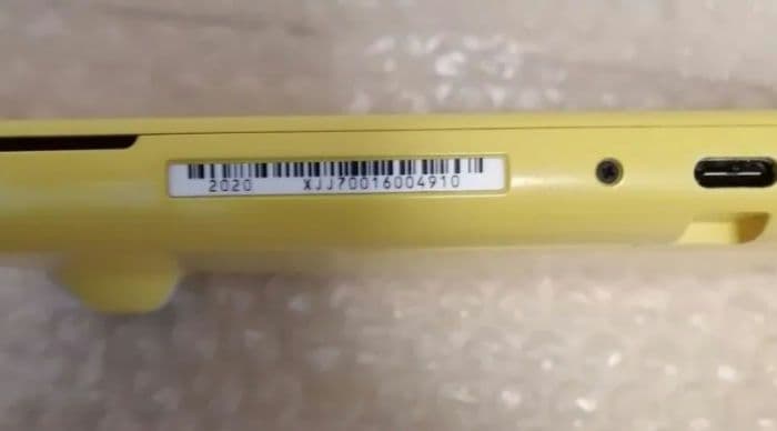 ジャンク品　Nintendo Switch Lite イエロー 本体