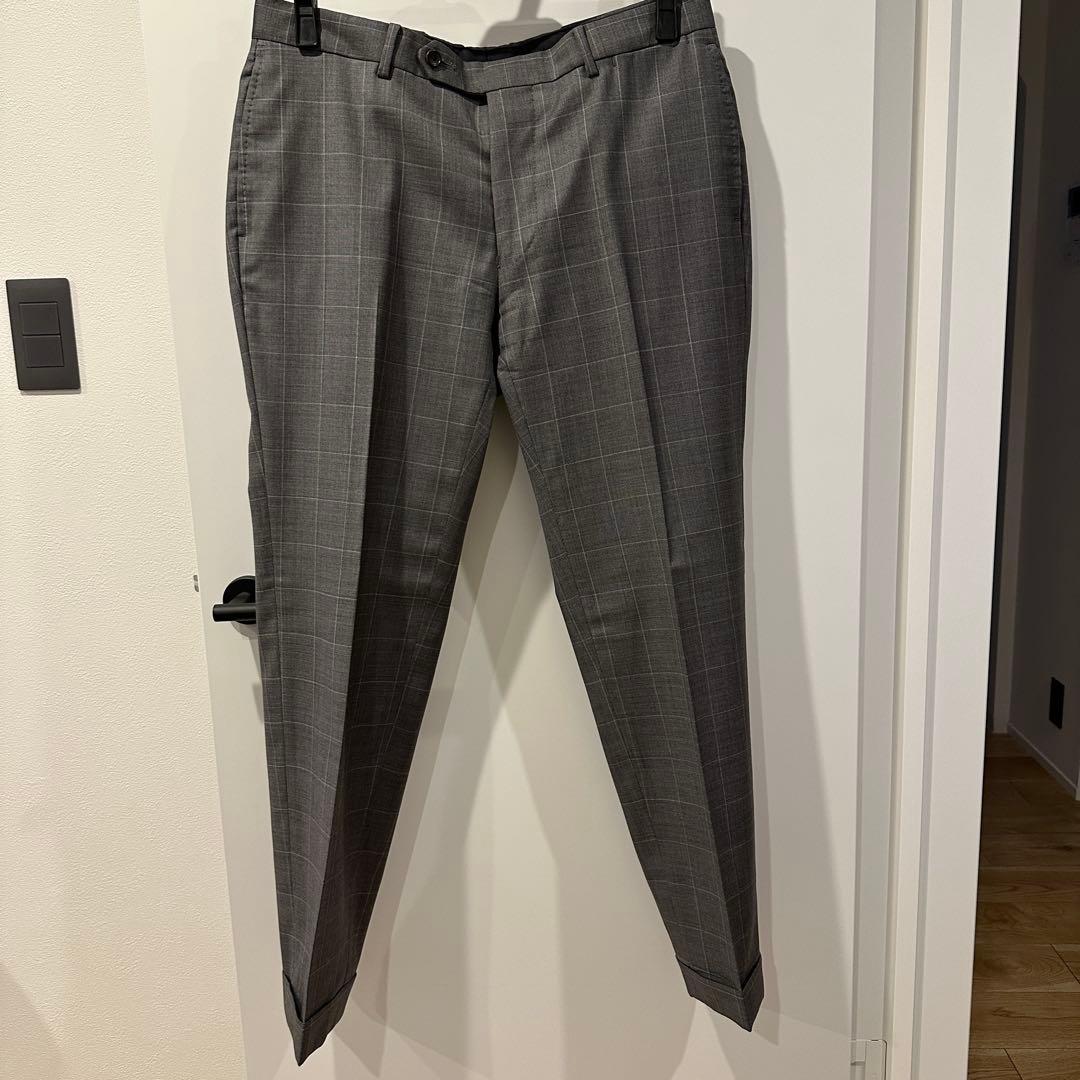 EDIFICE セットアップスーツ SIZE 46 ロロピアーナ ウィンドウペン