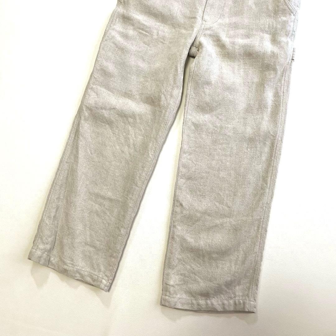 6289◆【美品】アンスクリア　オーバーオール　リネン　サロペット　2022年