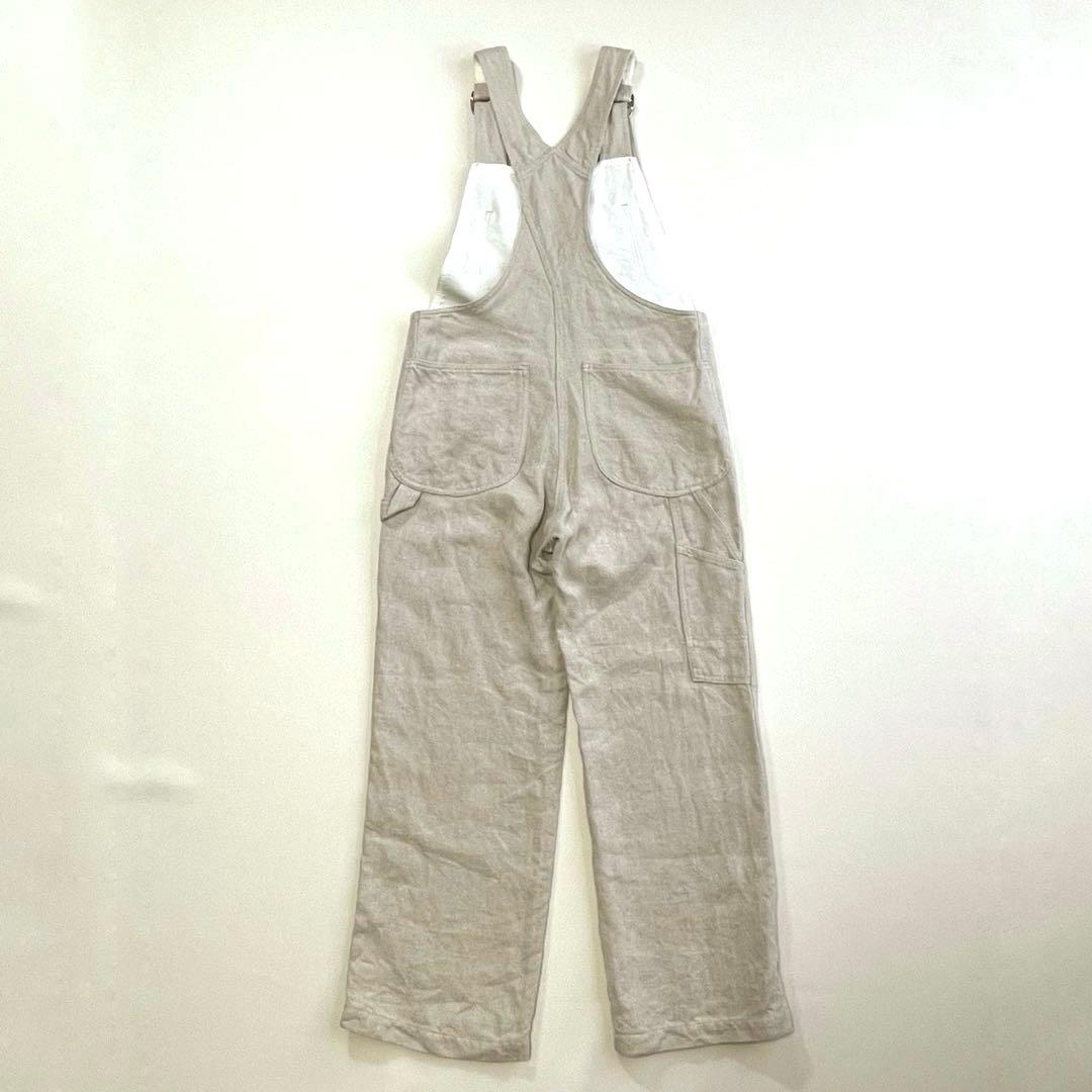6289◆【美品】アンスクリア　オーバーオール　リネン　サロペット　2022年