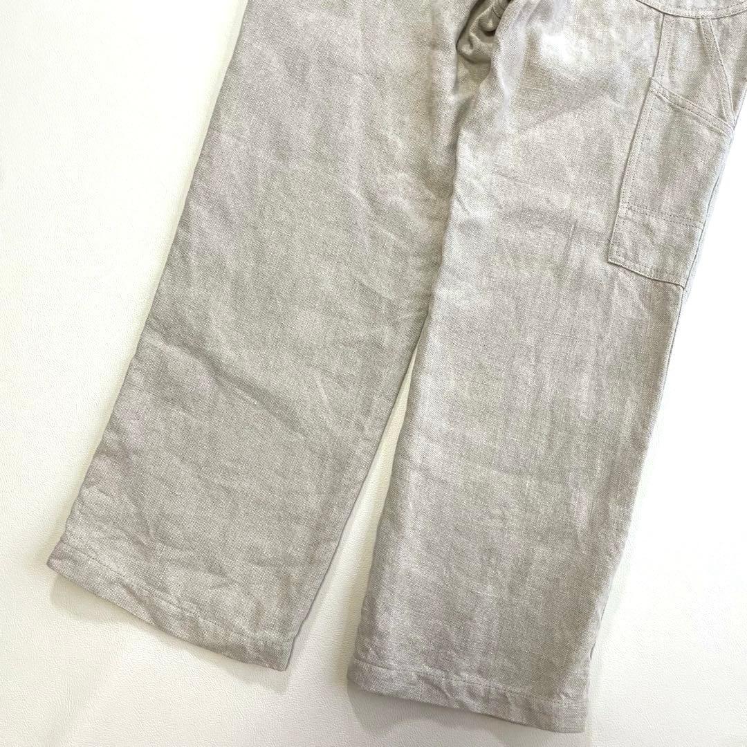 6289◆【美品】アンスクリア　オーバーオール　リネン　サロペット　2022年