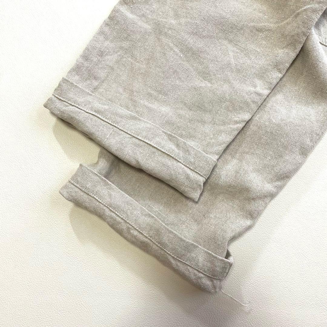 6289◆【美品】アンスクリア　オーバーオール　リネン　サロペット　2022年