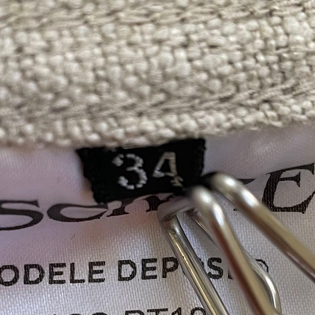 6289◆【美品】アンスクリア　オーバーオール　リネン　サロペット　2022年