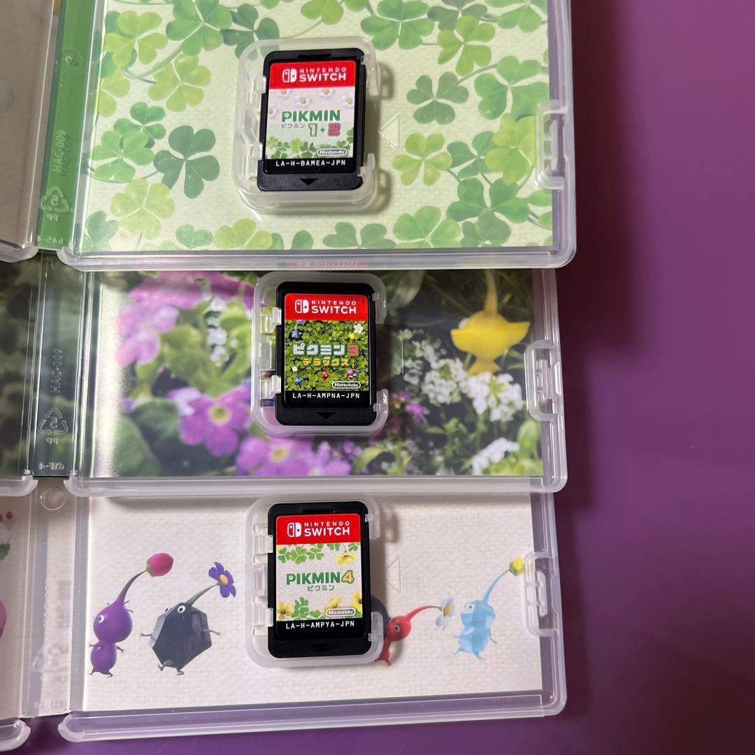 Pikmin 1+2, 3, 4 セット
