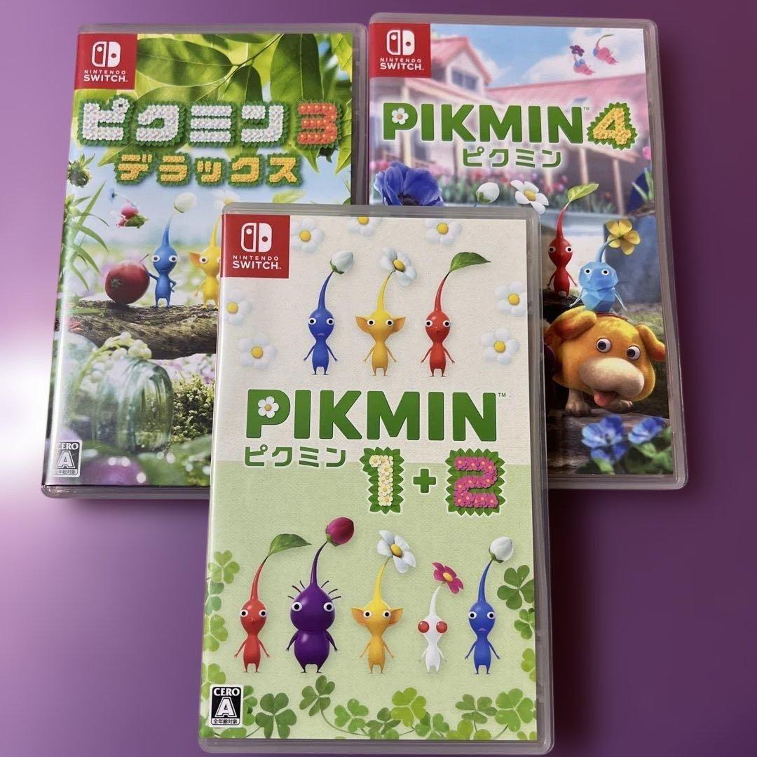 Pikmin 1+2, 3, 4 セット