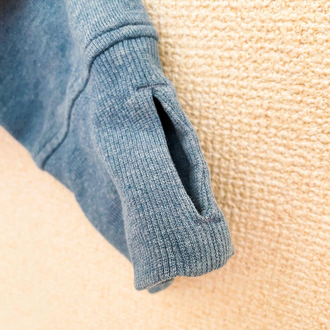 lululemonスクーバフルジップフーディー（フード付きパーカー水色）