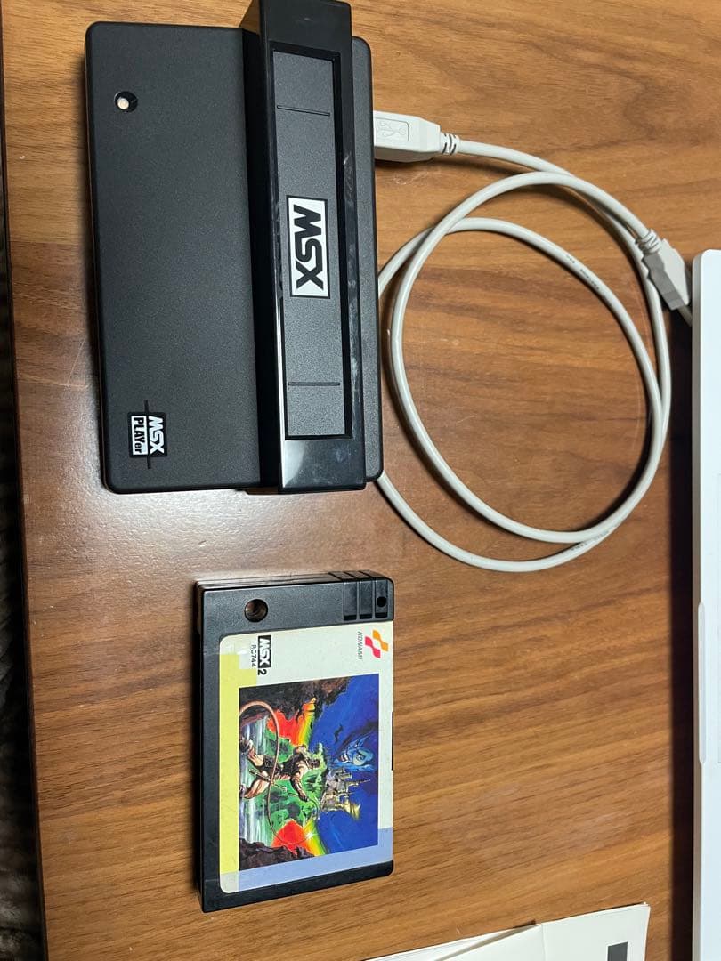 MSX GAME READER + 悪魔城ドラキュラ 1986 同作未確認
