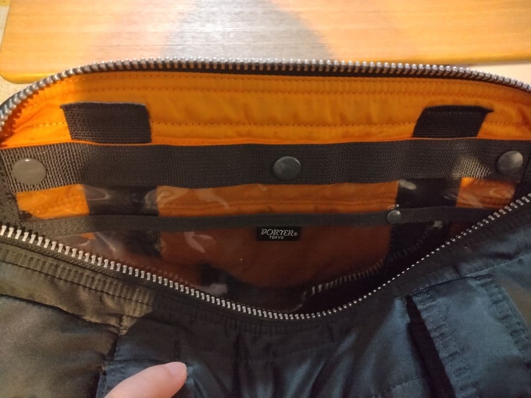 【美品】PORTER製　タンカードラムバッグ