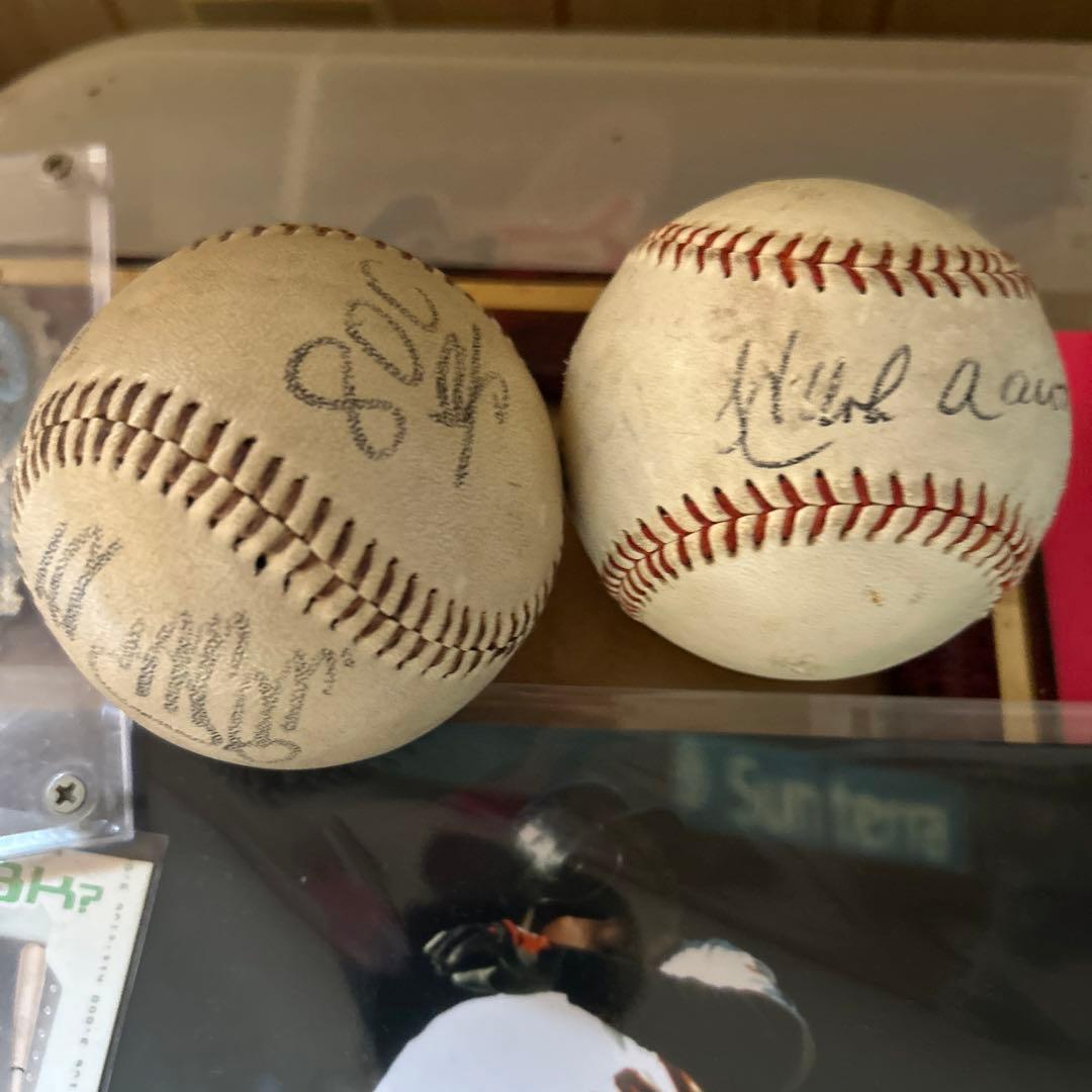 【HRアーティストBIG3】直筆サインフォト、800号入り直筆サインボール