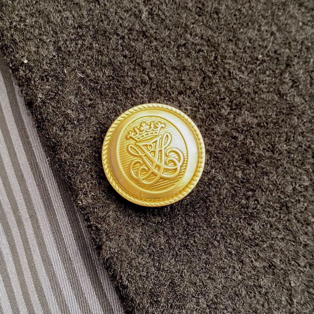 【ほぼ未使用✨】allureville パイルメルトンノーカラージャケット 黒