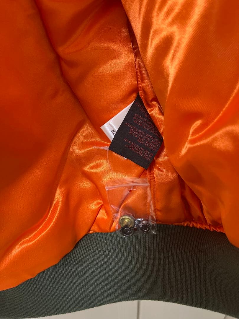 schott MA-1ジャケット 2XL グリーン　ショット