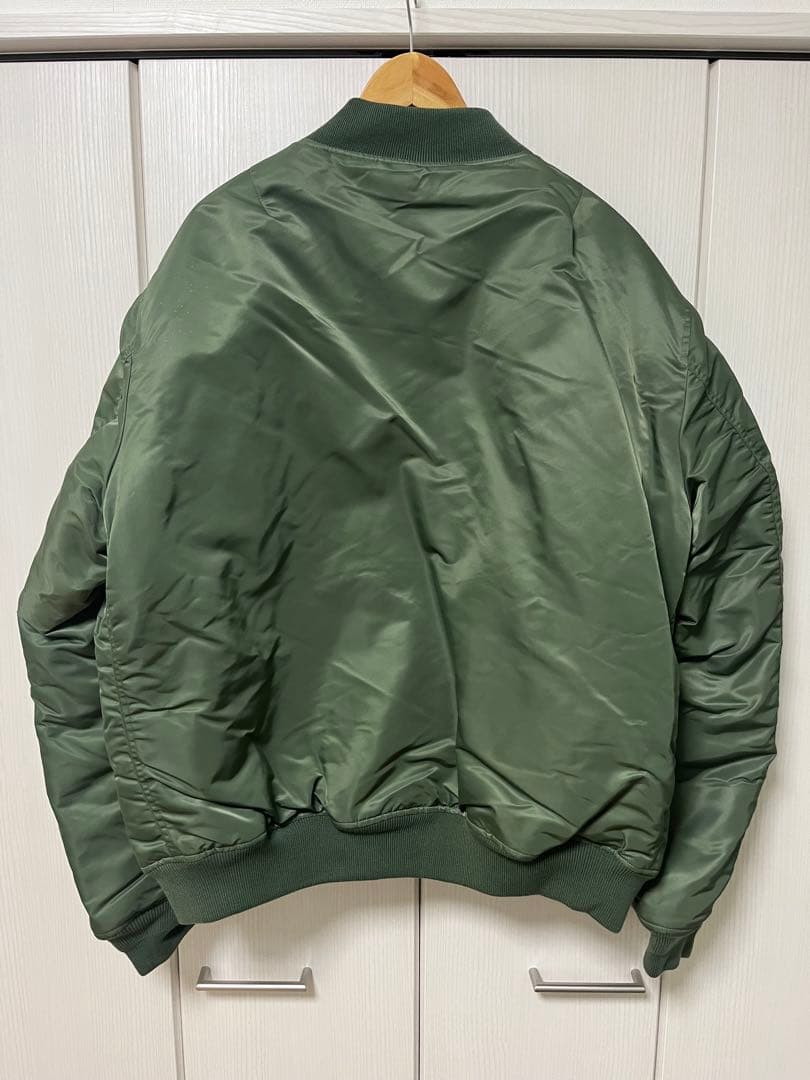 schott MA-1ジャケット 2XL グリーン　ショット