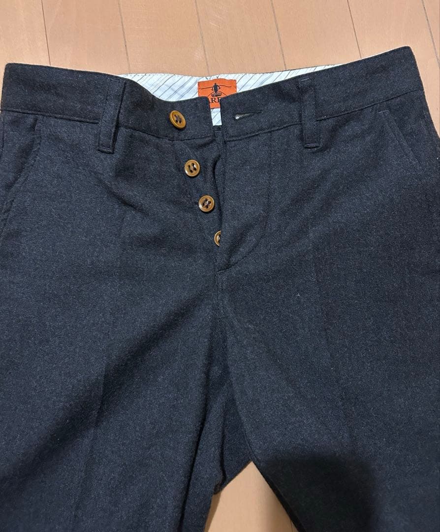 BARENA カットオフ加工スーツ　グレーソリッド Mサイズ