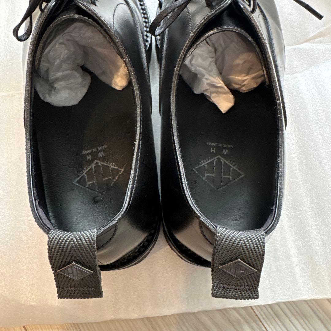 【WH】Ｚソール ストレートチップシューズ 24㎝