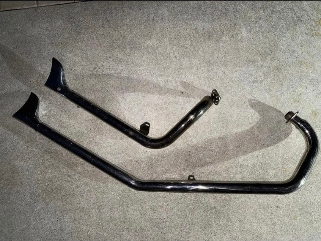 ビラーゴ250 フィッシュテールマフラー　入手困難