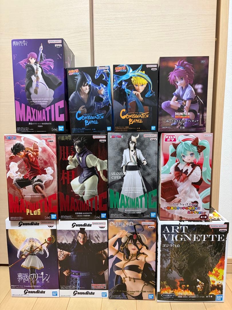 最新プライズ　フィギュア　12点まとめ売り　セット