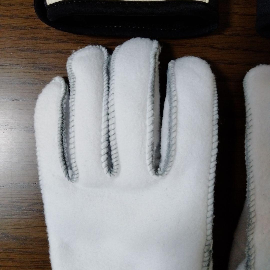 s*3様 Hestra ミトングローブ サイズ8 オフホワイト