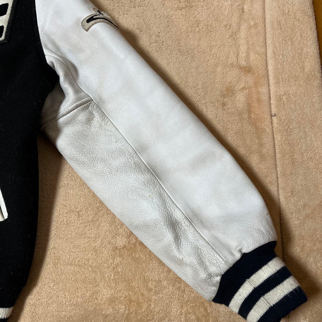 BAPE スタジャン 黒/白