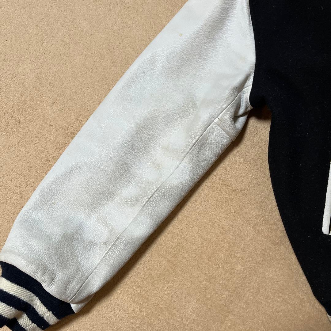 BAPE スタジャン 黒/白