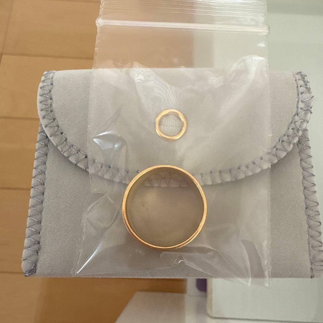 K18リング 17号 金15g 指輪