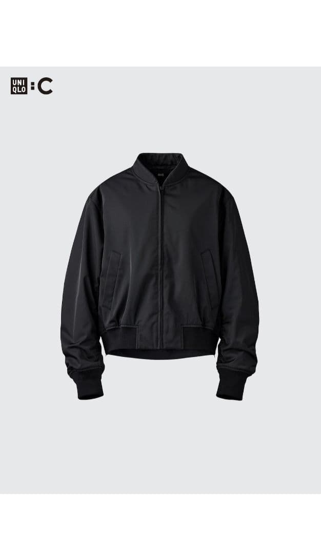 ユニクロシー ボマージャケット 3xl オリーブ ブラック セット