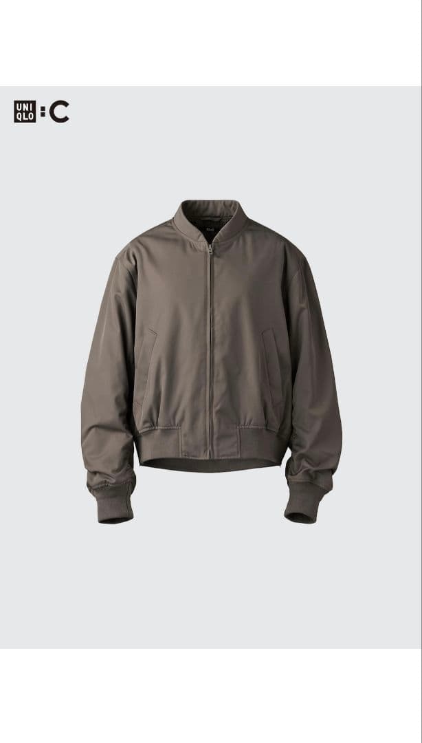 ユニクロシー ボマージャケット 3xl オリーブ ブラック セット