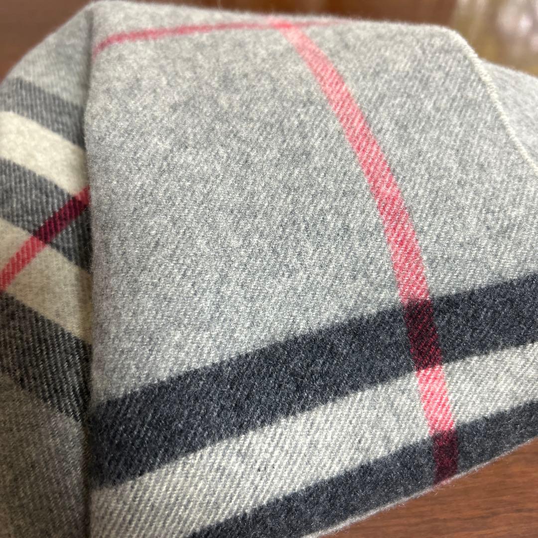BURBERRY カシミヤ メガチェックマフラー