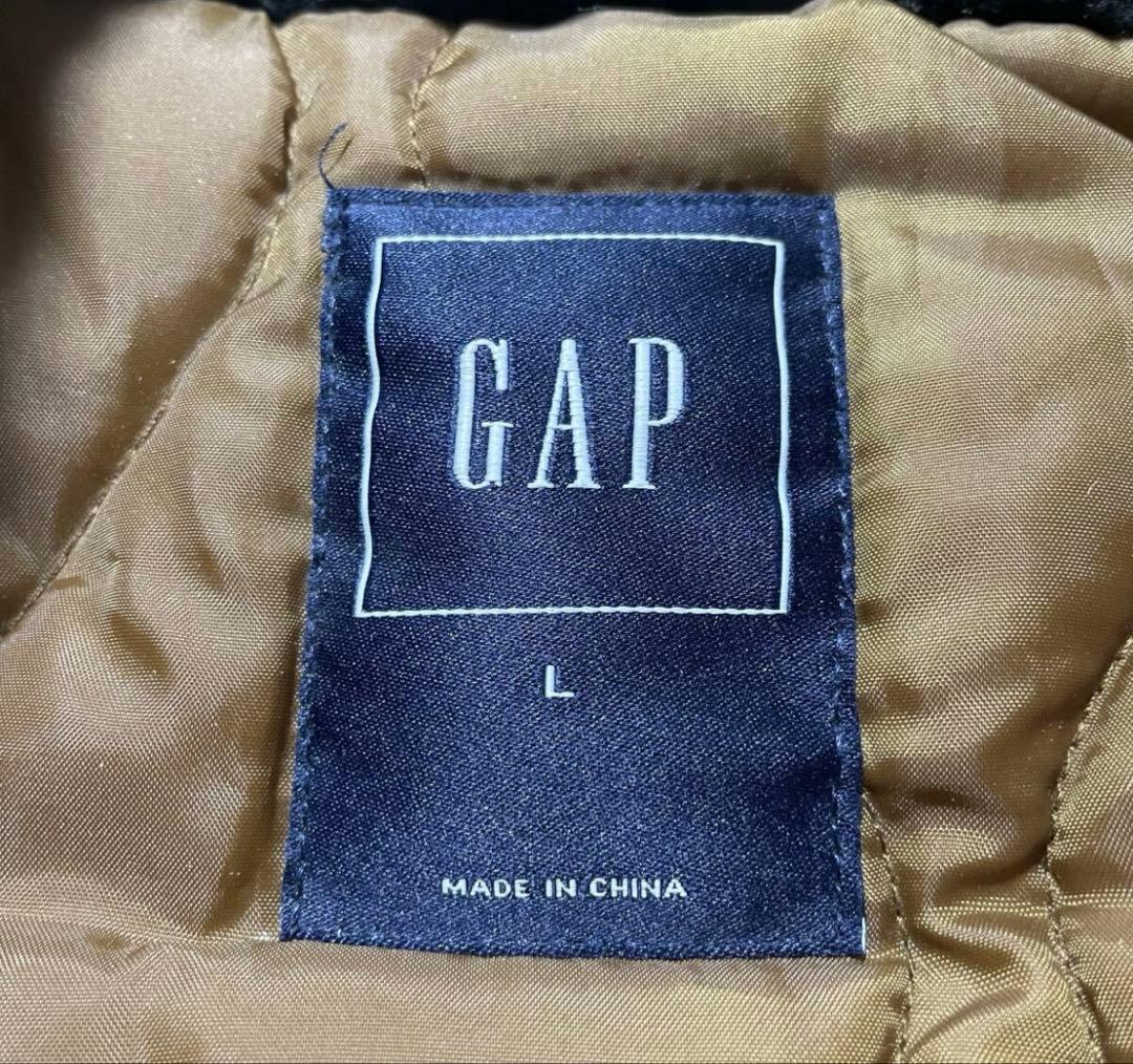 00s オールド GAP ギャップ フライトジャケット ダークネイビー 短丈