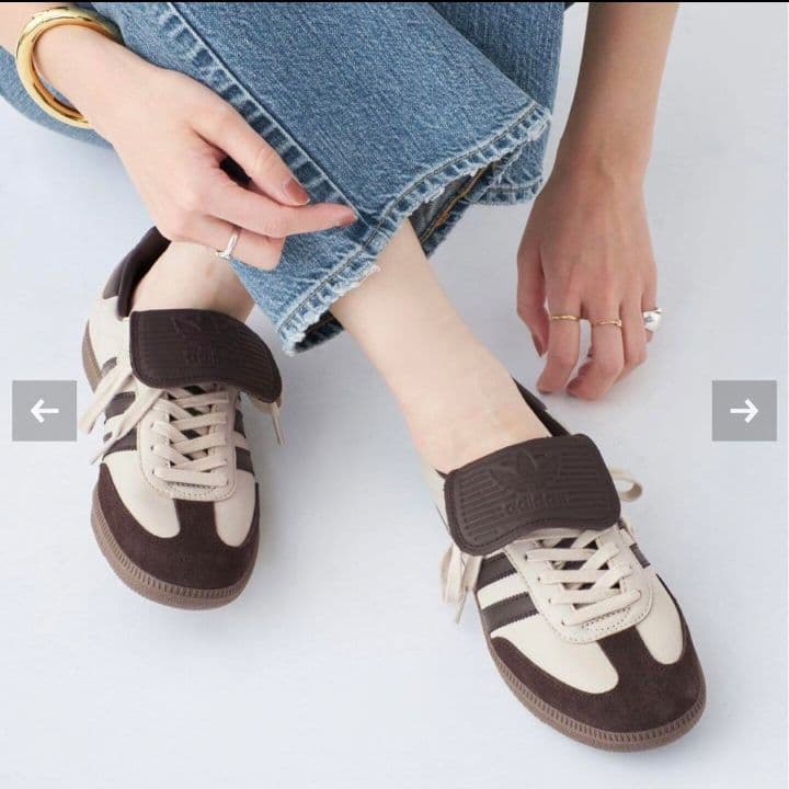 adidas for EDIFICE/IENA 別注 SAMBA LT