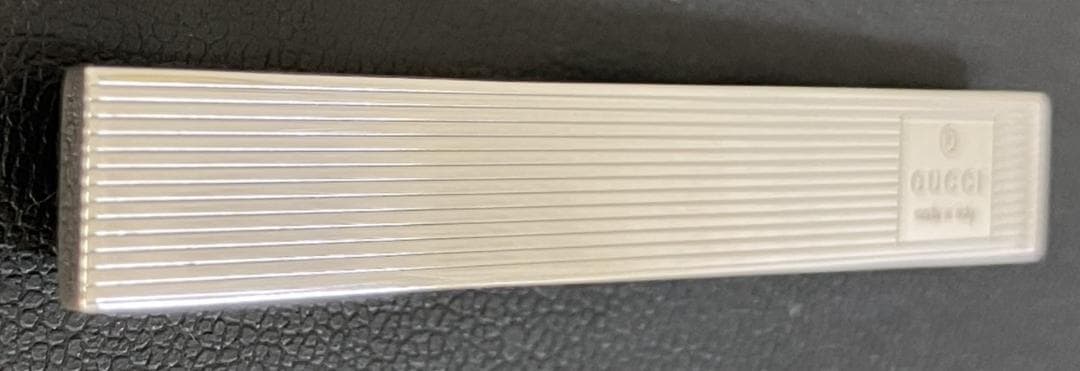 【美品】GUCCI ネクタイピン　GUCCIロゴ　925