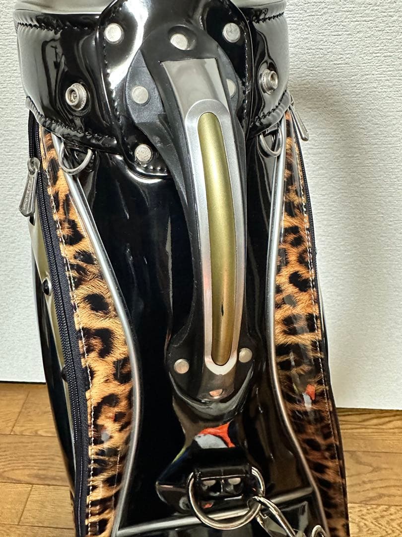 DANCE WITH DRAGON キャディーバック　ヒョウ柄