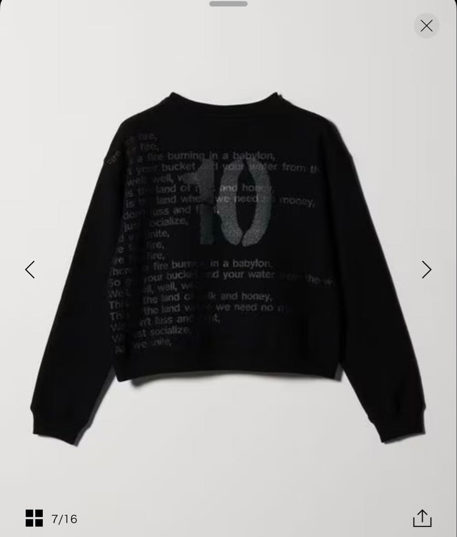 KOWGA クルーネック スウェット