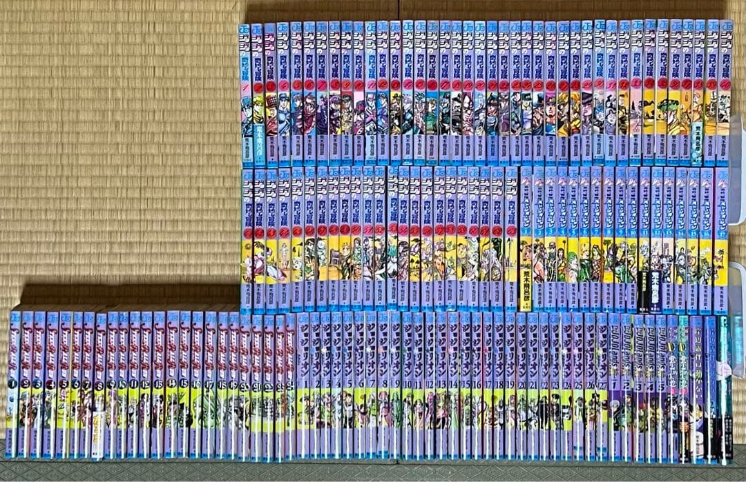 【23.24日限定セール！】ジョジョの奇妙な冒険 全136巻＋関連本5冊