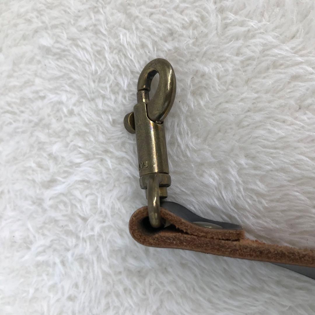 Schott　ツールバッグ　牛革　ブラック　茶芯